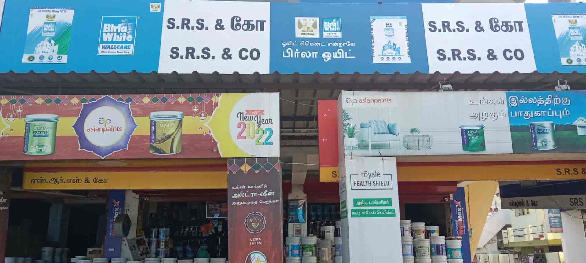 Srs & Co in Uppilipalayam,Coimbatore Best Paint Dealers in Coimbatore