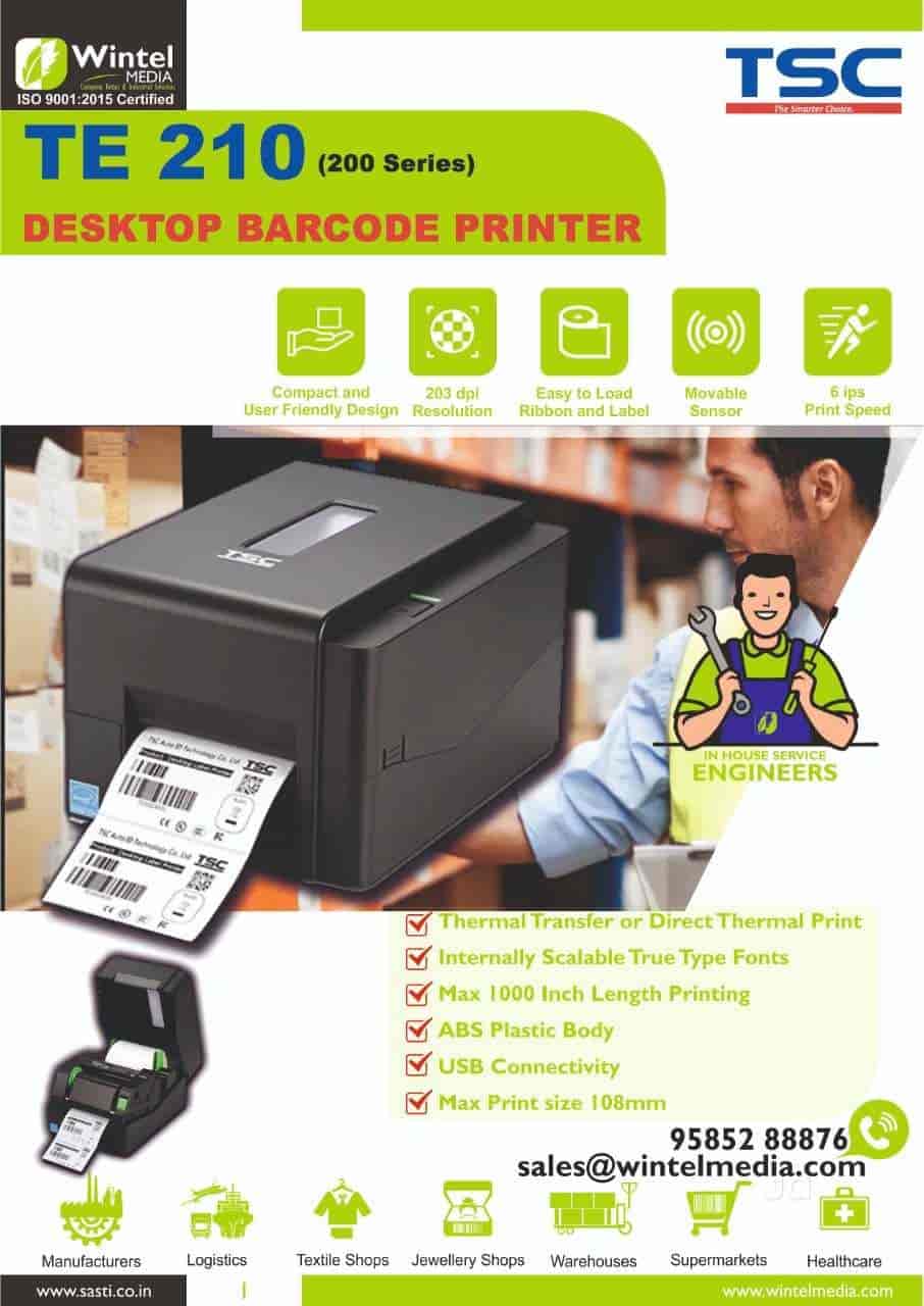 Top Tsc Barcode Printer Dealers in Coimbatore Central Best Tsc