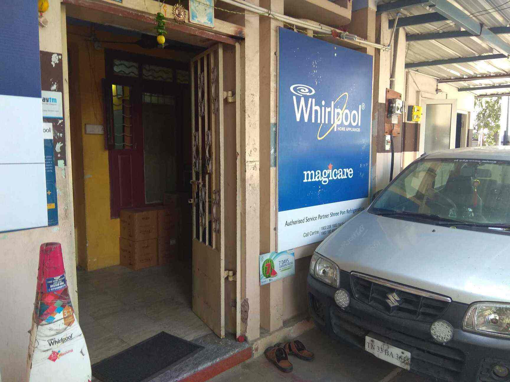 Shree Pon Refigeration in Saibaba Colony,Coimbatore Best WhirlpoolAC Dealers in Coimbatore