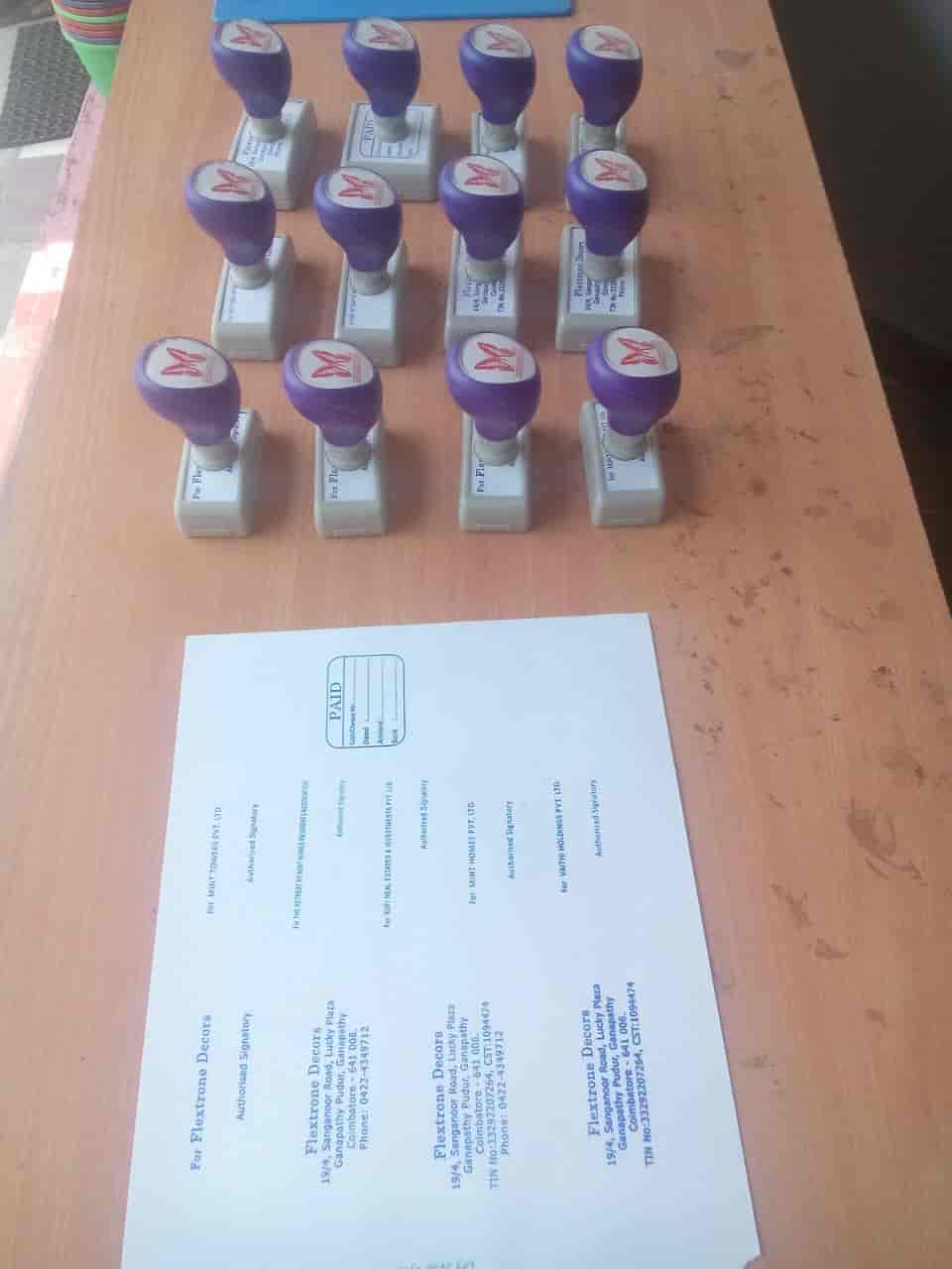 Top Rubber Stamp Dealers in Arasur Best Round Rubber Stamp Dealers