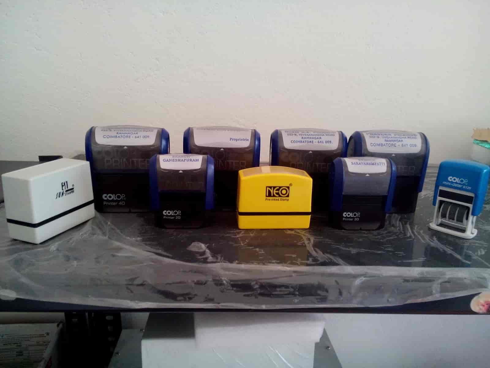 Top Rubber Stamp Dealers in Arasur Best Round Rubber Stamp Dealers