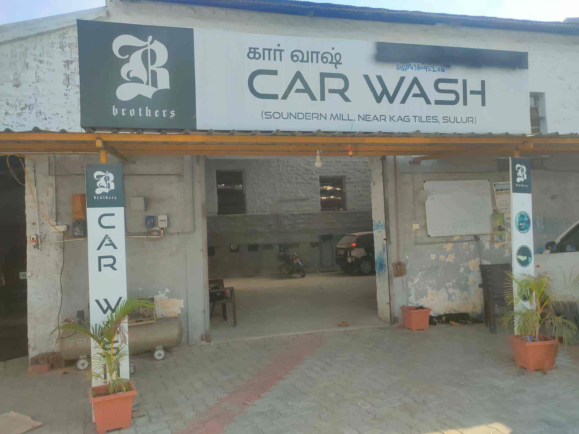 Brothers Car Wash in Kannampalayam,Coimbatore Best Car Washing