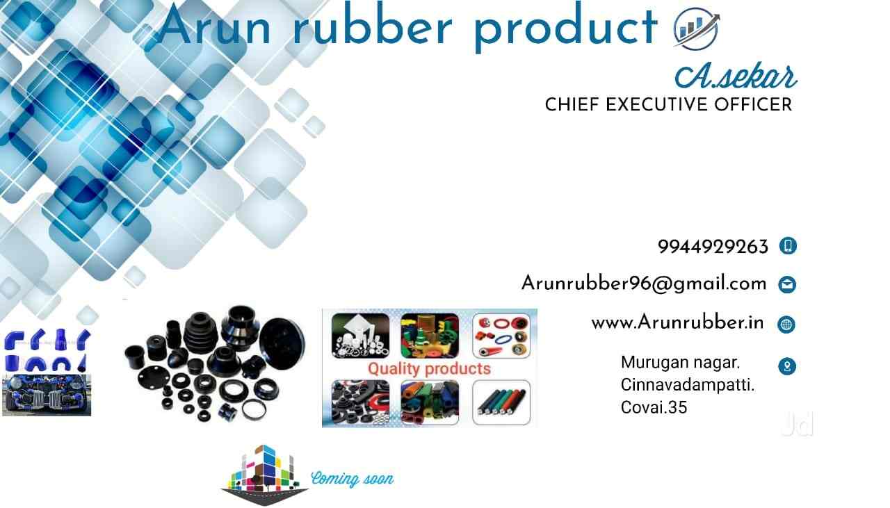Arun Rubber Products, Chinnavedampatti Rubber Product Manufacturers