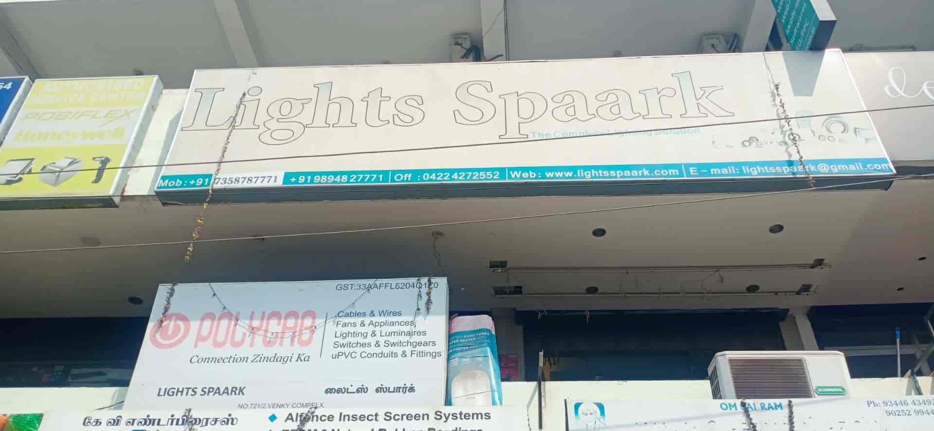 Catalogue Lights Spaark in Coimbatore Justdial