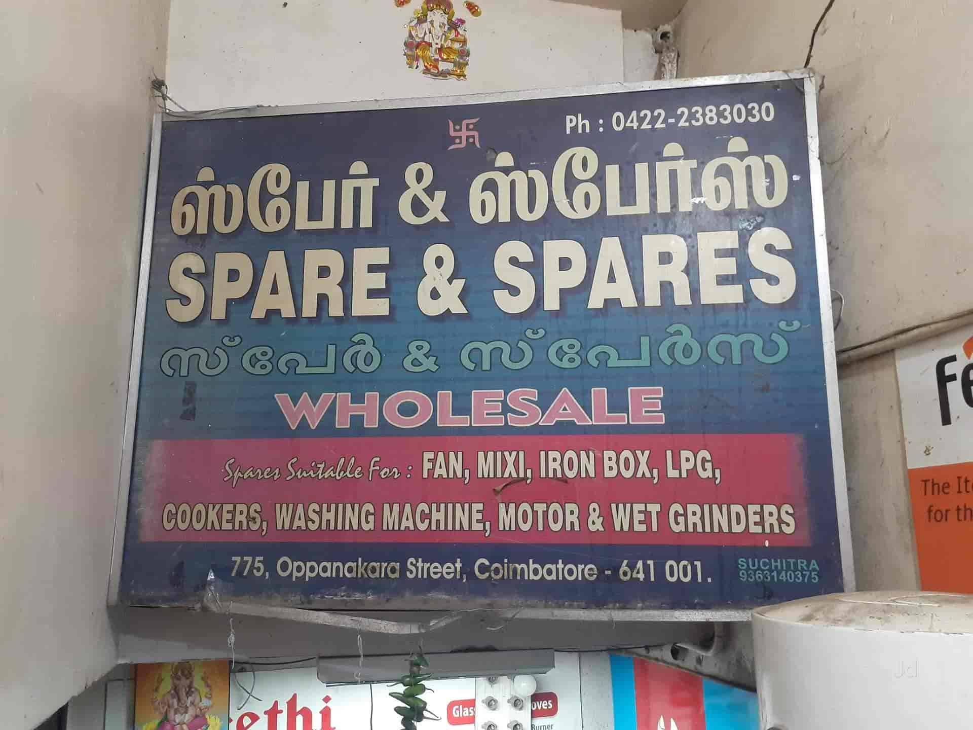 Spare & Spares in Oppanakara Street,Coimbatore Best Electrical Goods