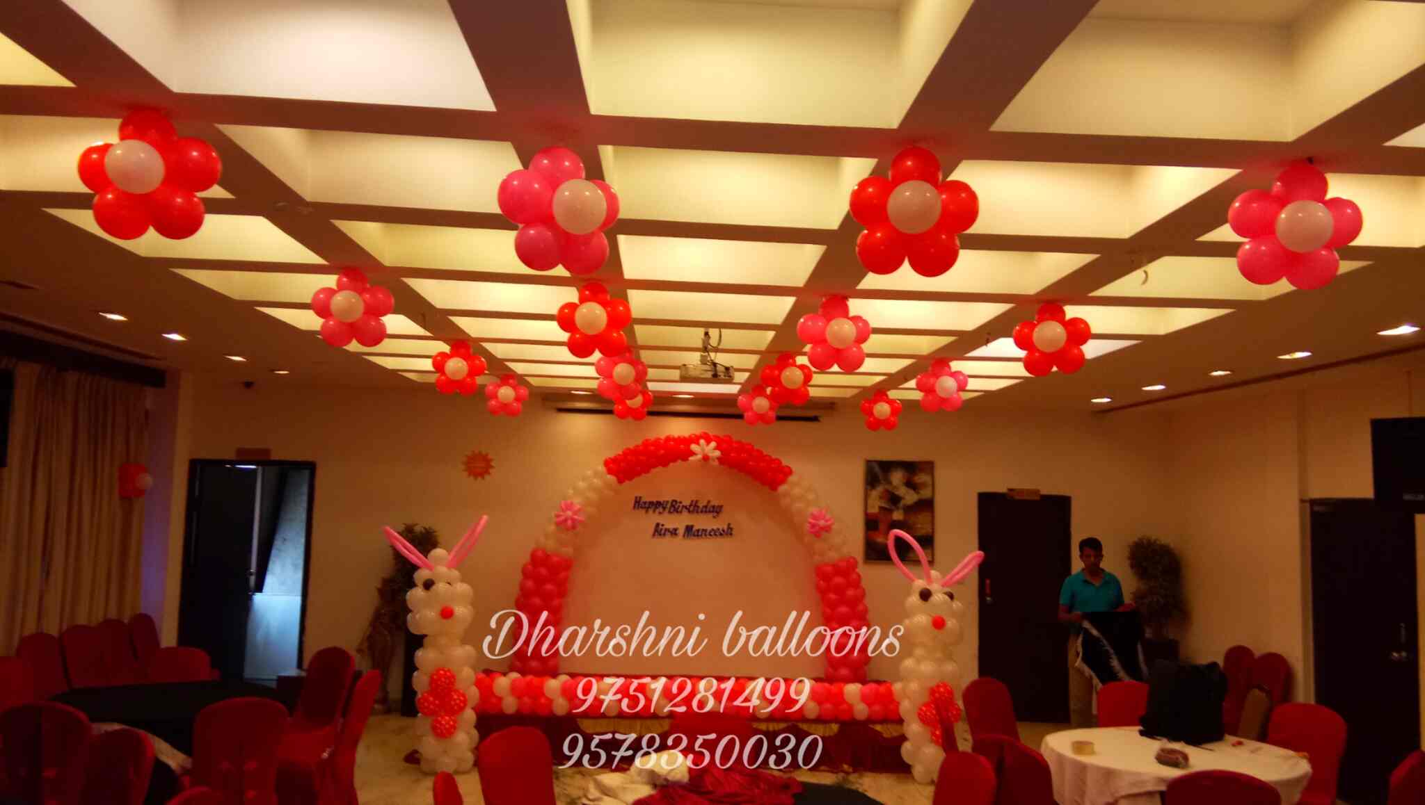 Darshini Balloon Decorations Photos Town Hall Coimbatore