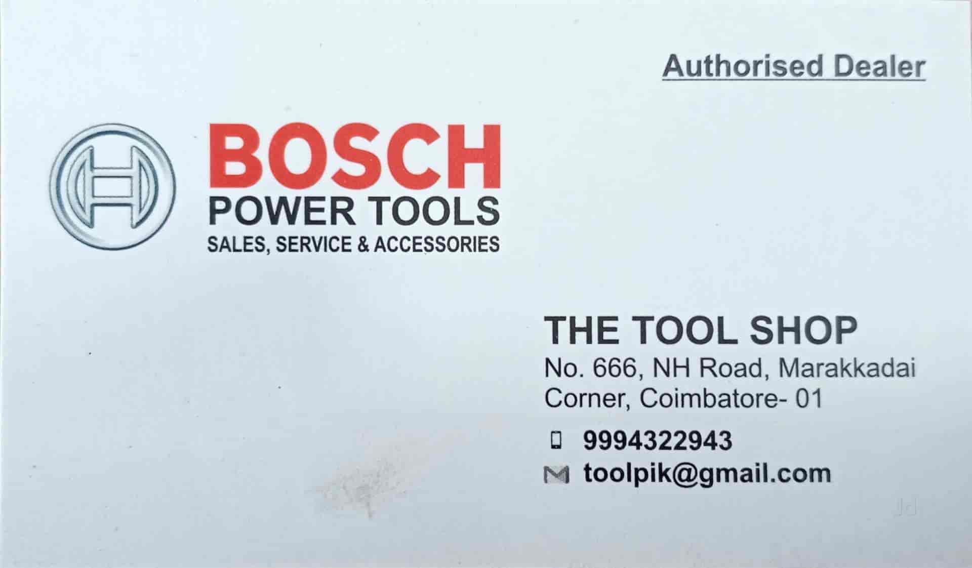 The Tool Shop in Town Hall,Coimbatore Best BoschPower Tool Dealers