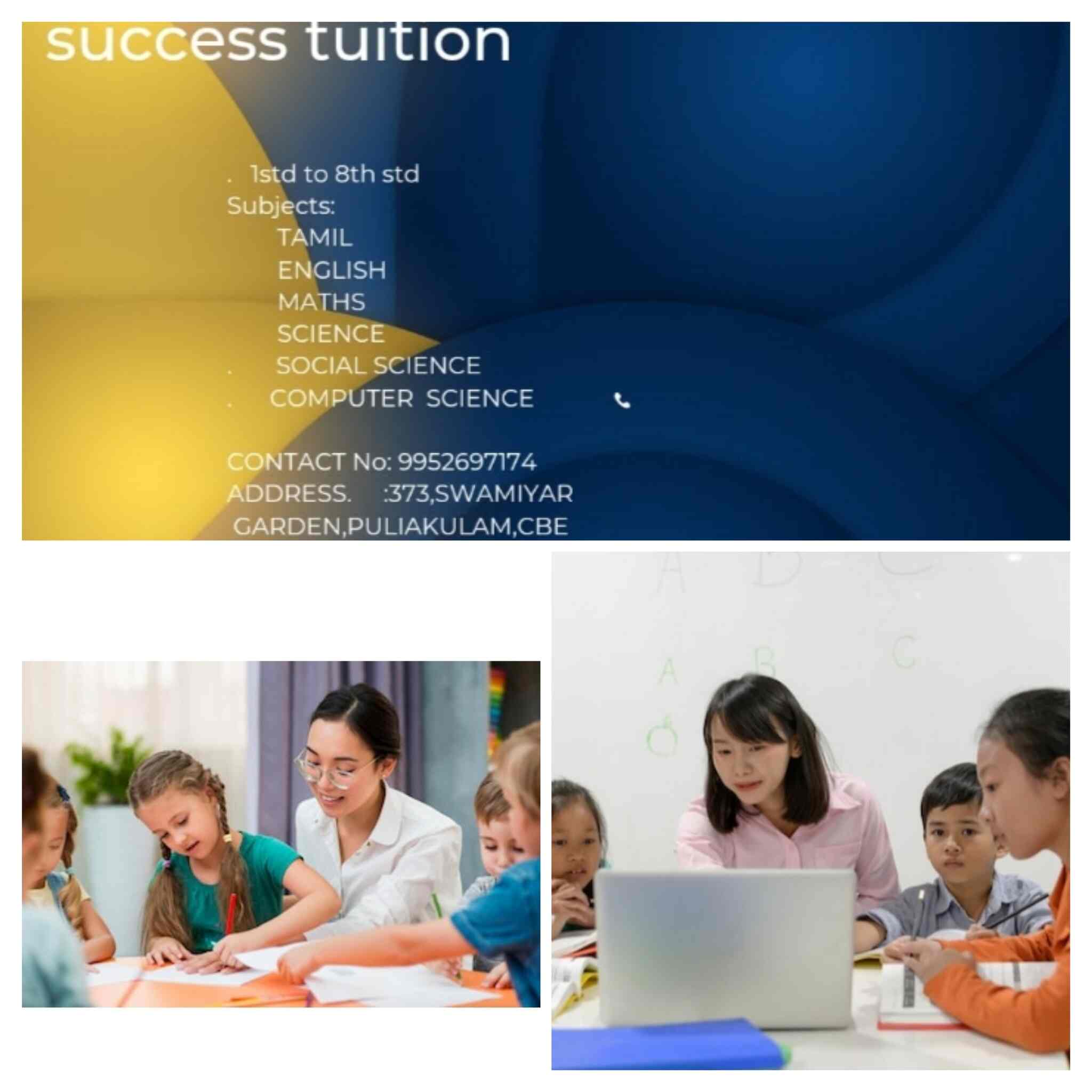 Success Tuition in Meena Estate,Coimbatore Best Tutorials in