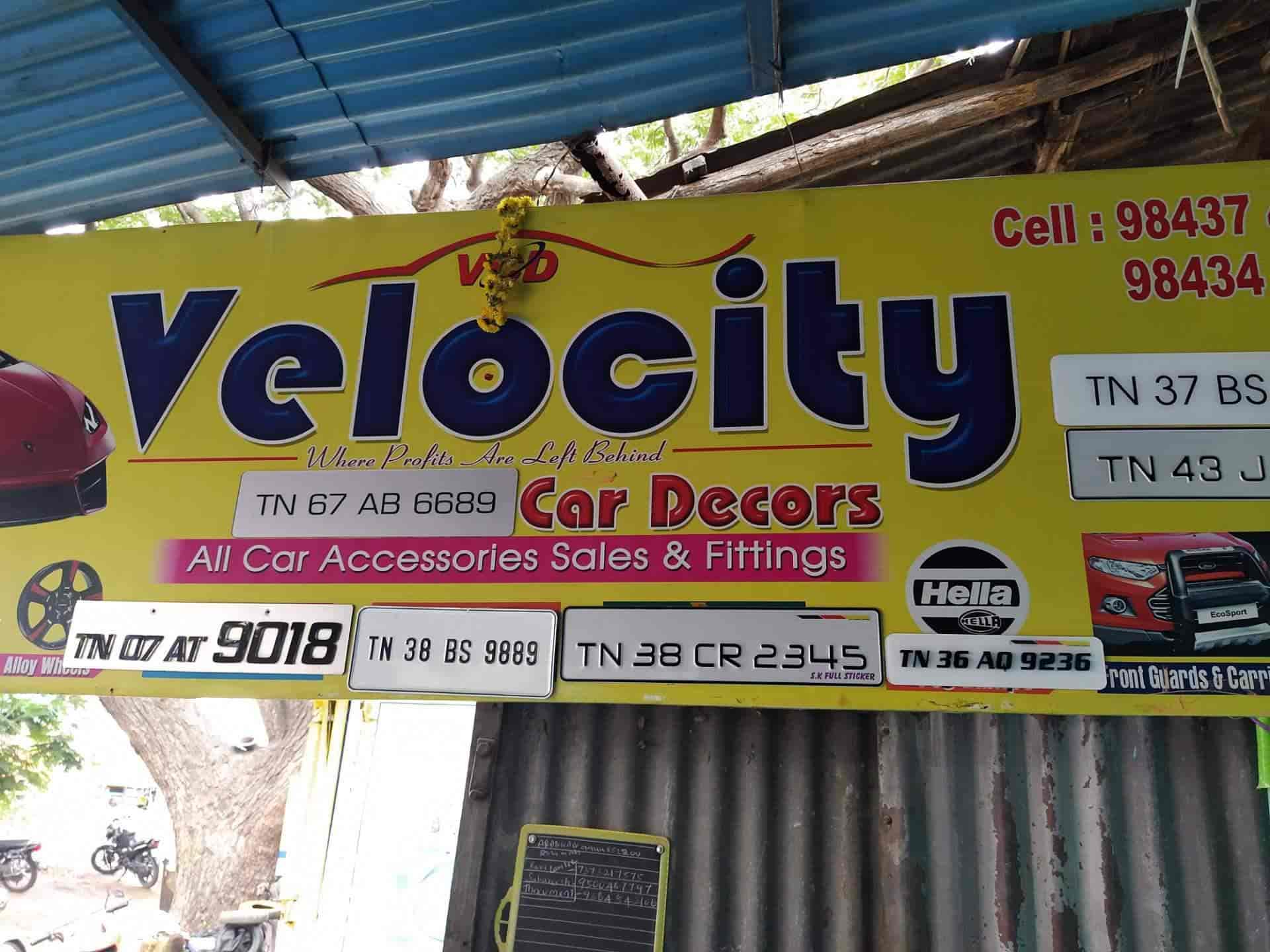 Catalogue Velocity Car Decors And Accessories in Ganapathy