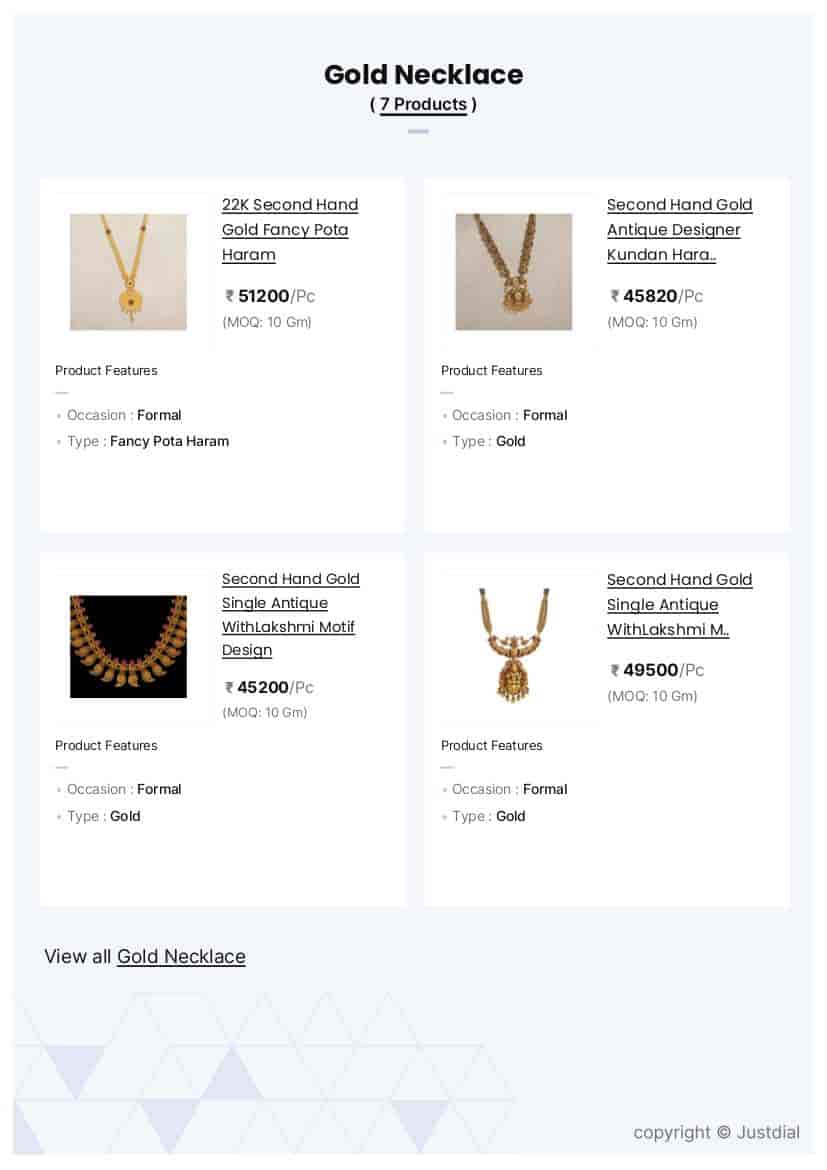 Gold Jewellery Present Gold Price In Proddatur Proddatur Platinum