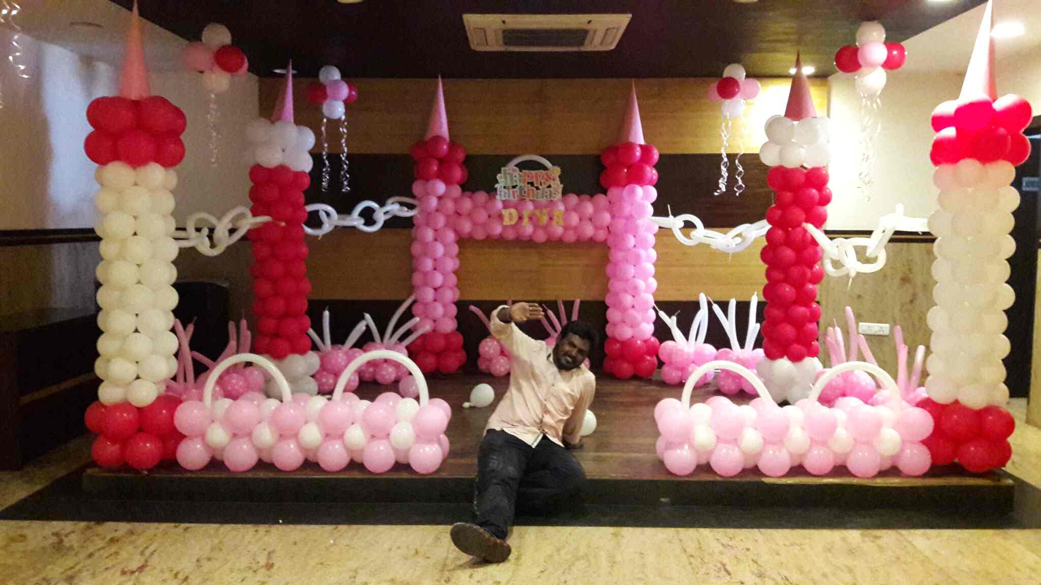 Rainbow Balloon Decoration Photos Ramanathapuram Coimbatore