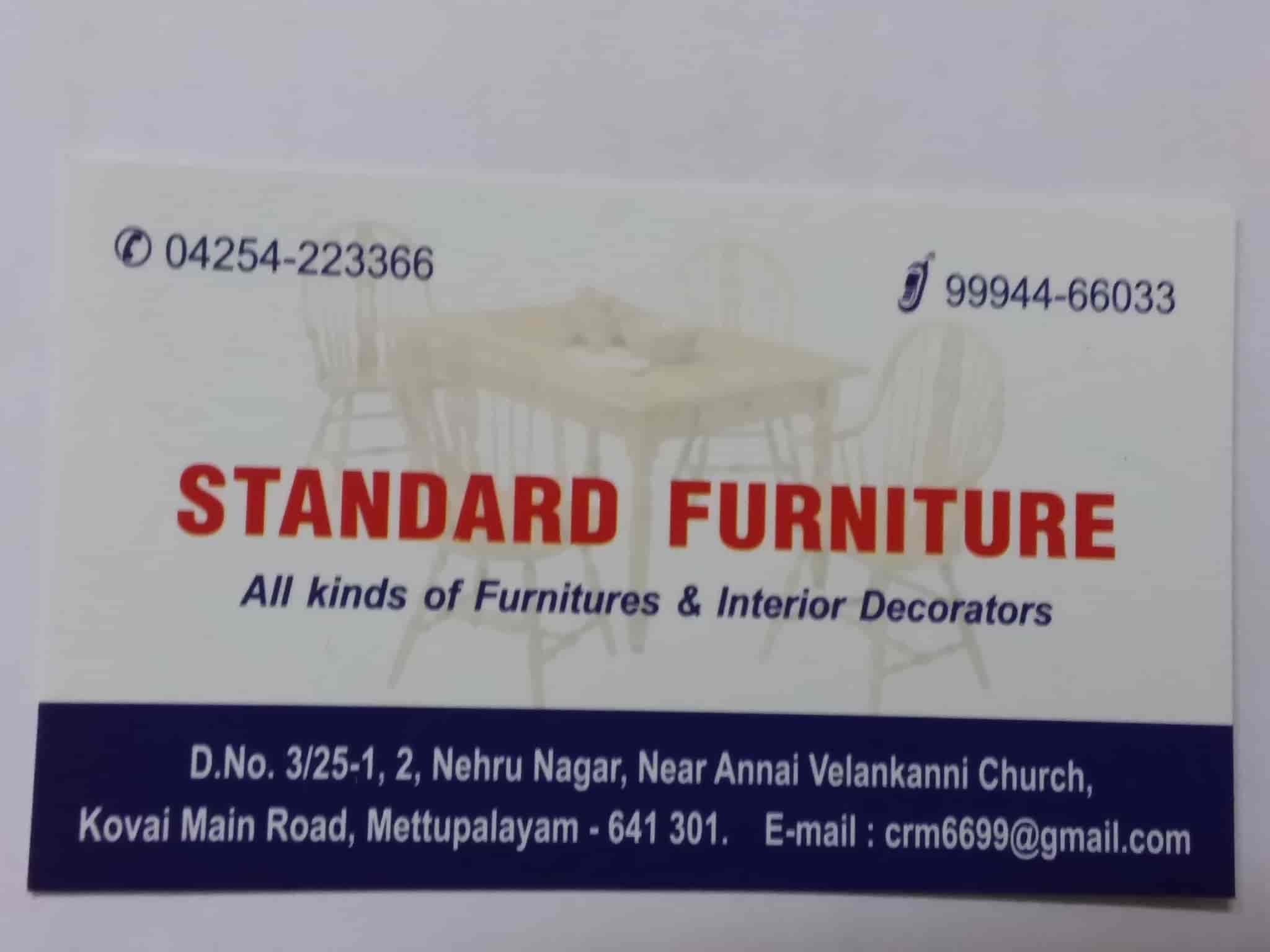 Standard Furniture in Mettupalayam,Coimbatore Best Furniture Dealers