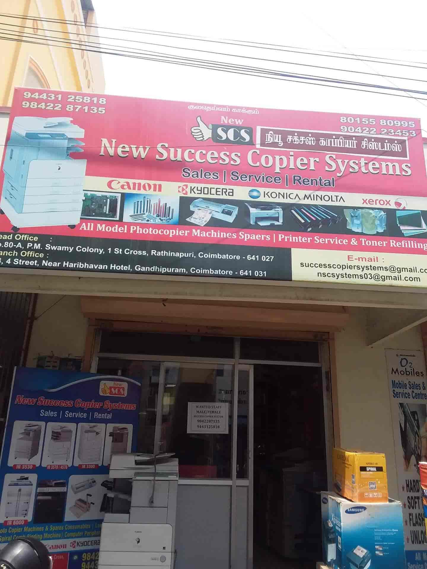 New Success Copier Systems in Gandhipuram Coimbatore,Coimbatore Best