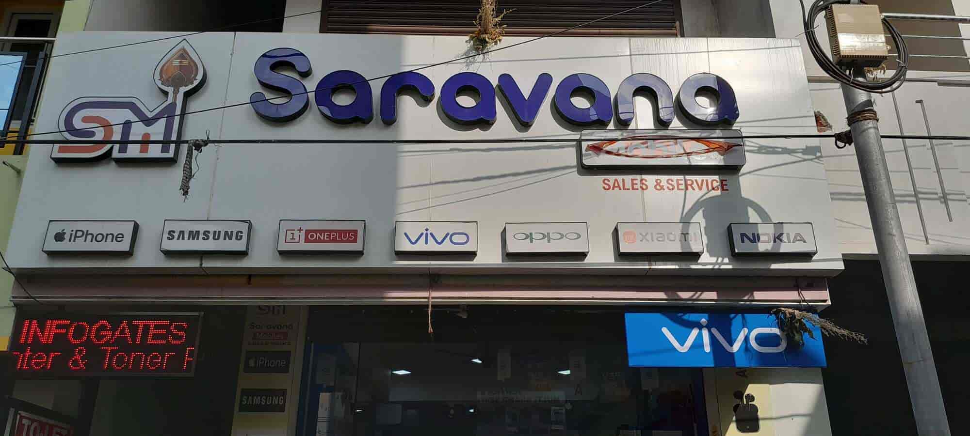 Saravana Mobiles in Gandhipuram Coimbatore,Coimbatore Best Mobile