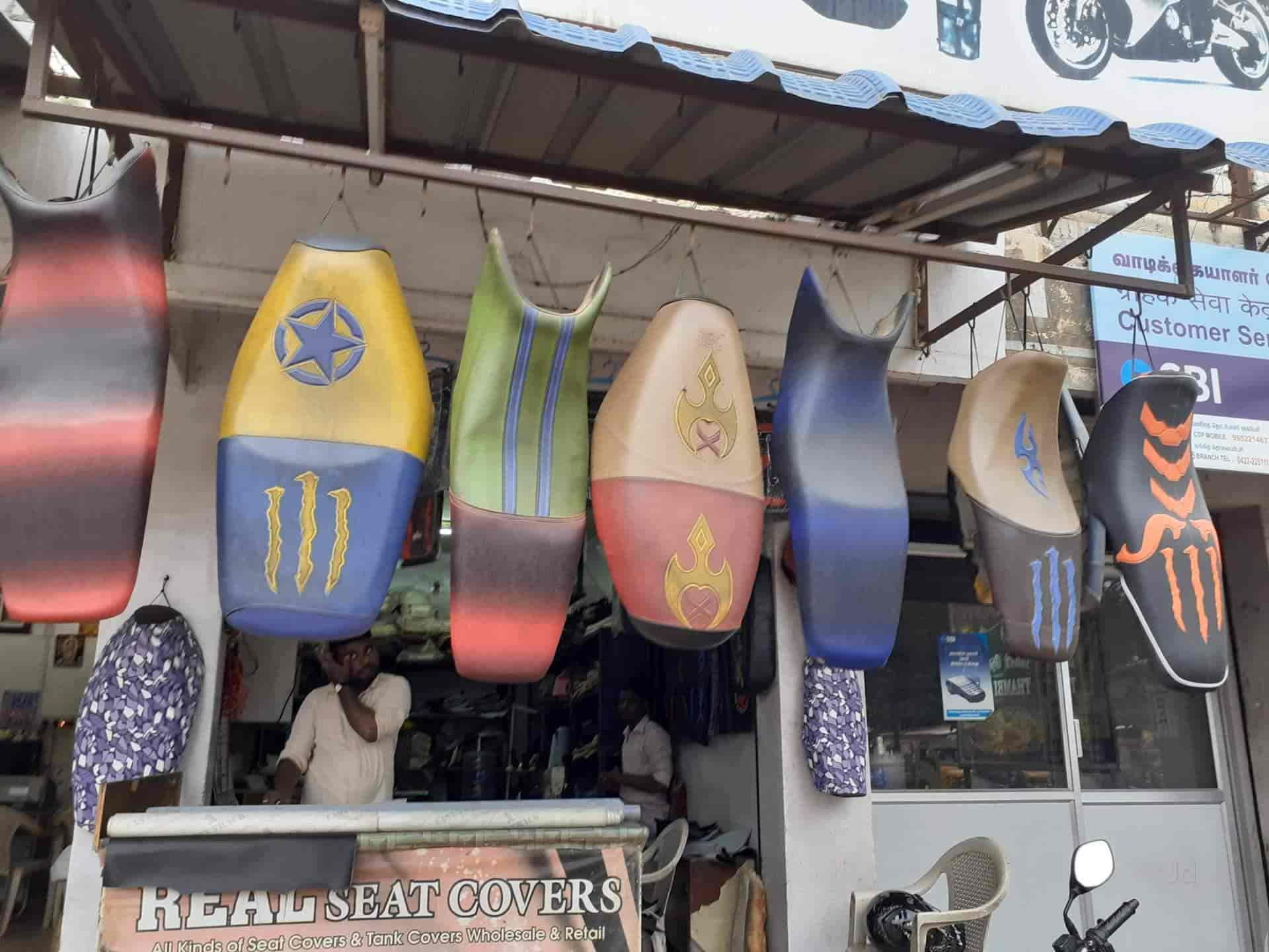 Real Seat Covers in Kunniyamuthur,Coimbatore Best Motorcycle Seat