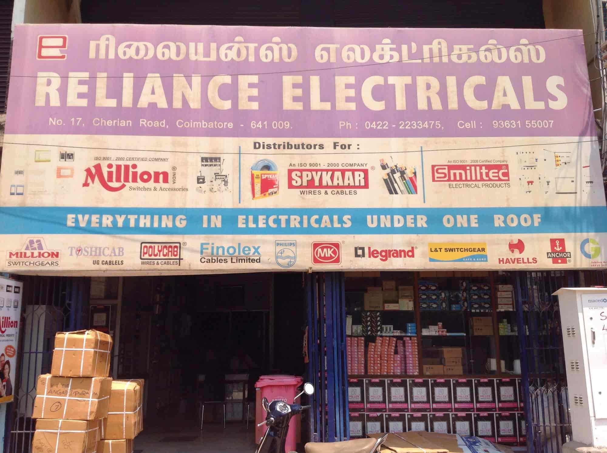 Reliance Electricals, Ram Nagar Electrical Goods Wholesalers in