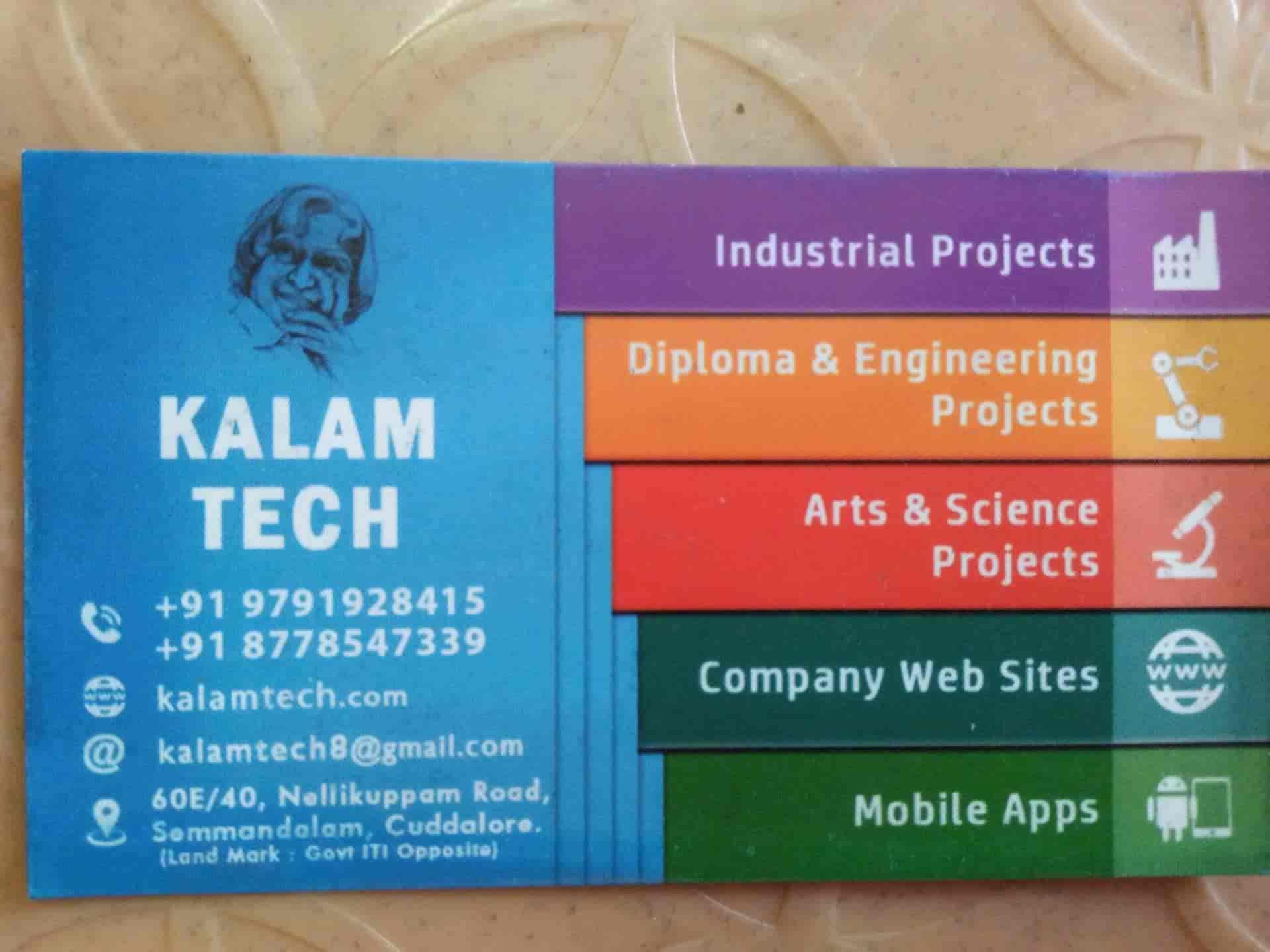Kalam Tech in Semmandalam,Cuddalore Best Project Work in Cuddalore