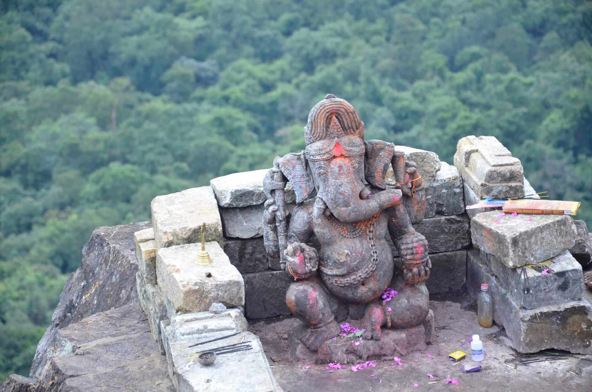 Dholkal Ganesh Mountain High Peak Idol