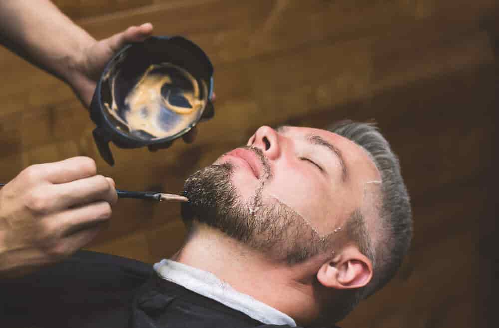 Professional male makeup and grooming service