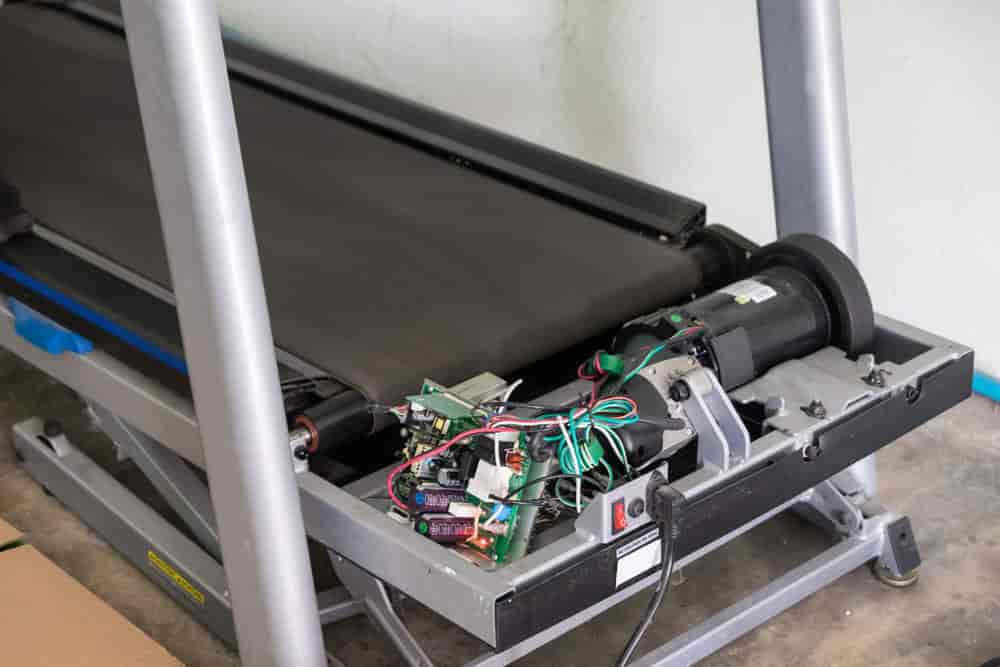 repairing a treadmill