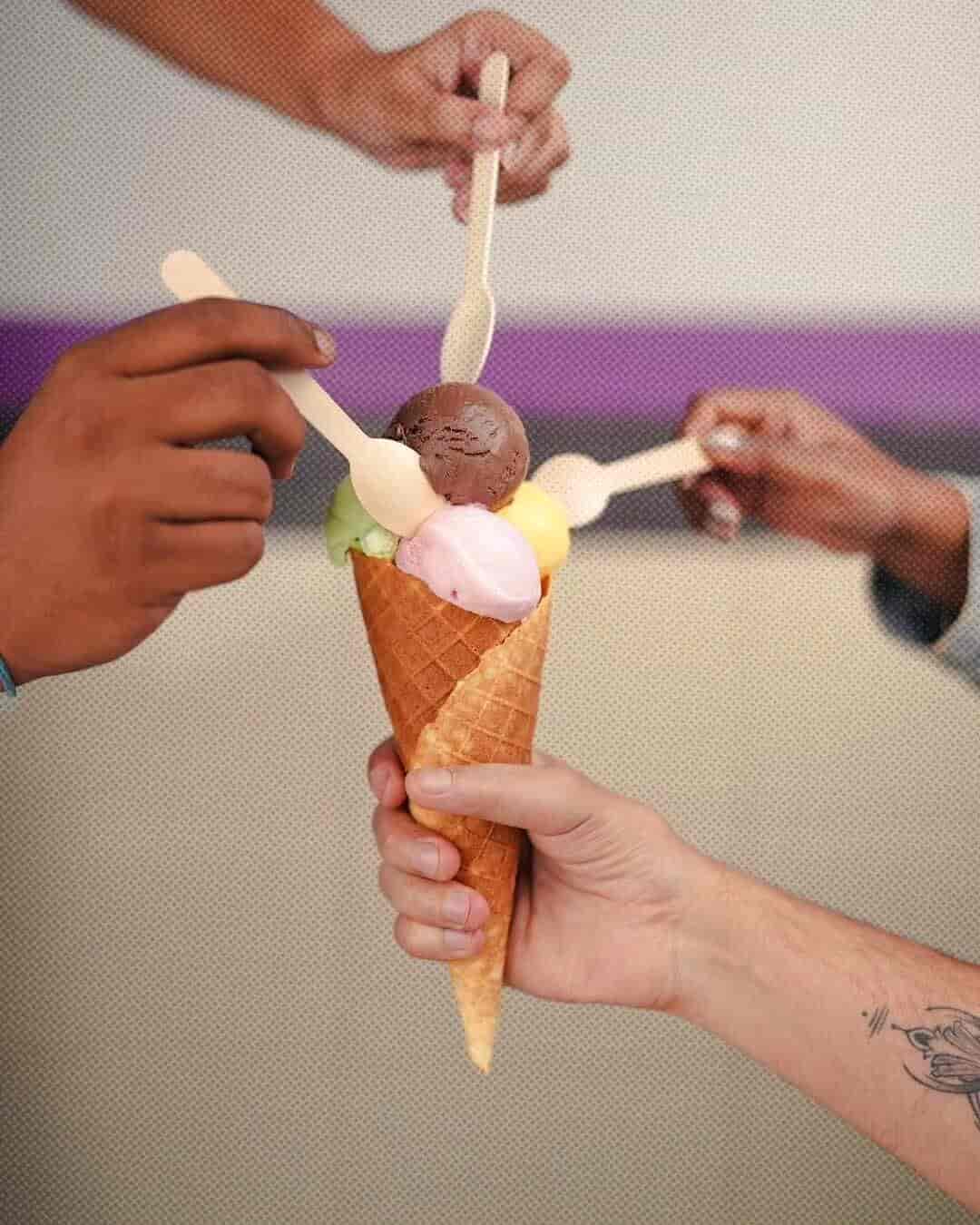 Corner House Ice Creams in bannerghatta road,Bangalore Order Food