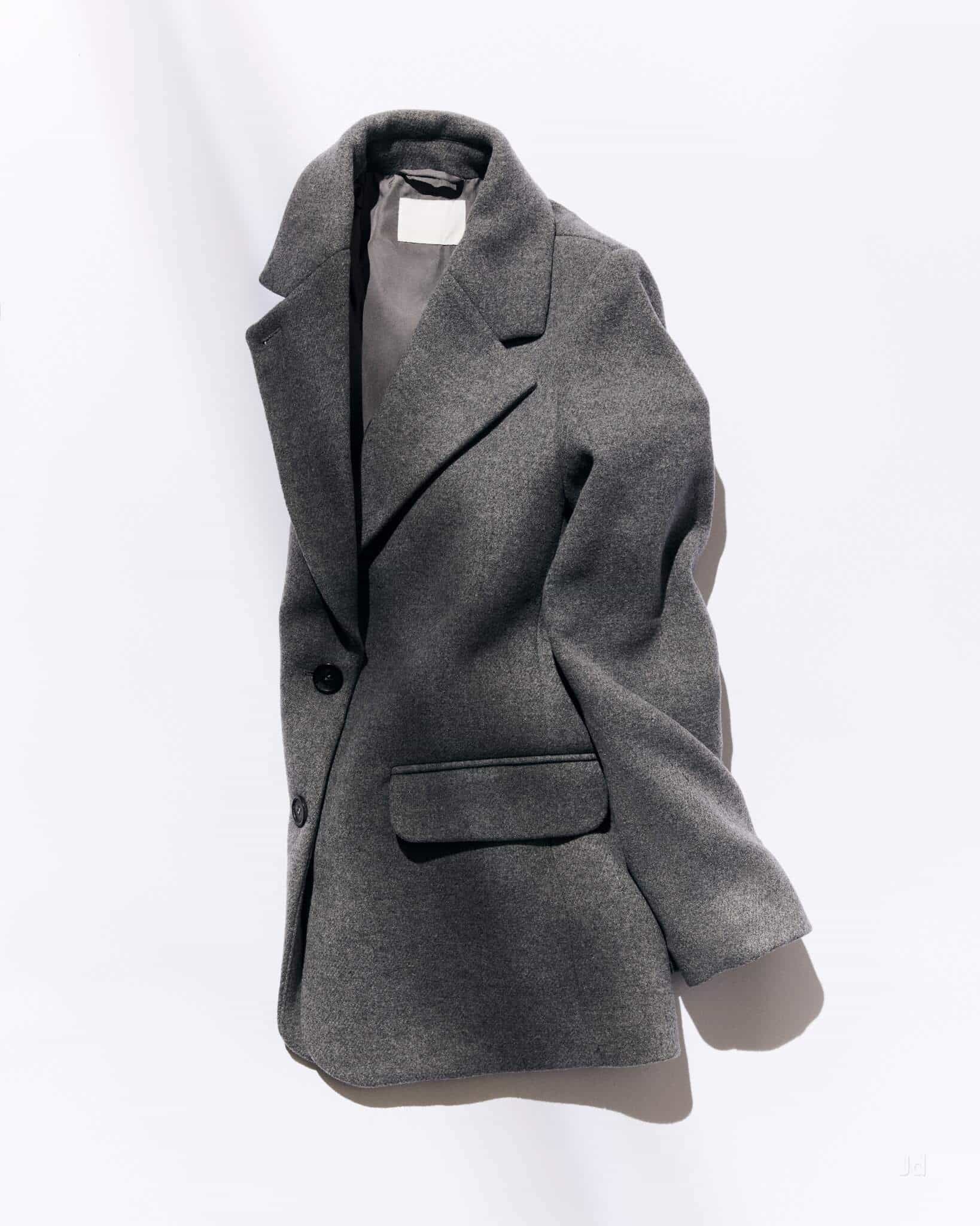 Single breasted wool coat in blue 246701 Single breasted wool coat in blue 246701