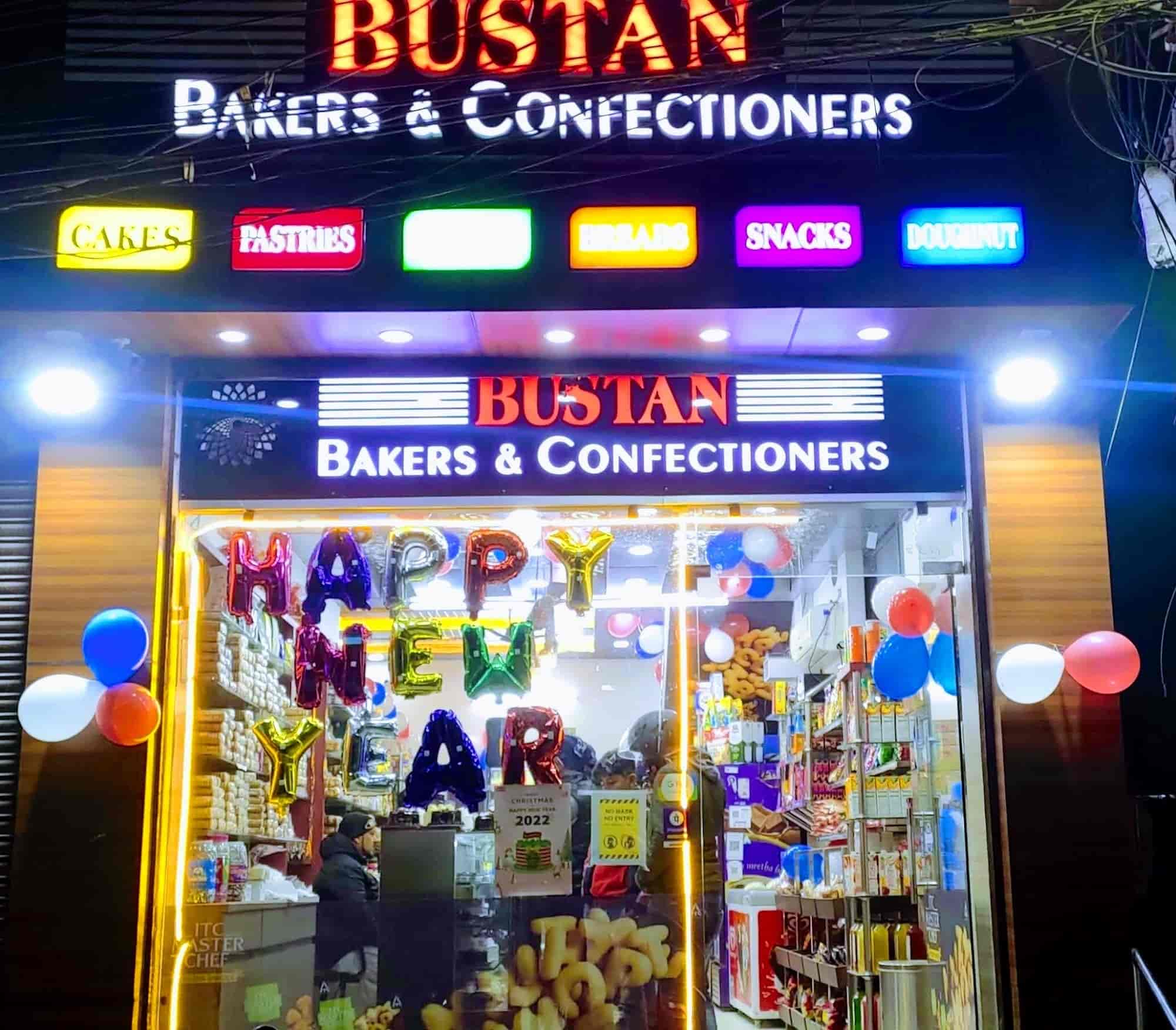 Bustan Bakers and Confectioners in Clement Town,Dehradun Order Food
