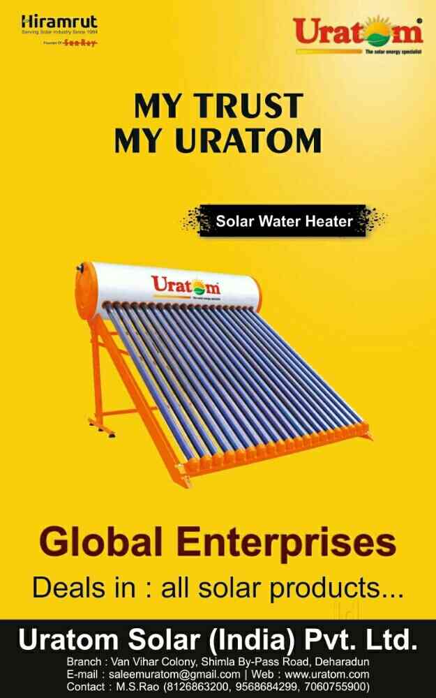 Uratom Solar Water in Mehuwala,Dehradun - Best AC Dealers in Dehradun -  Justdial