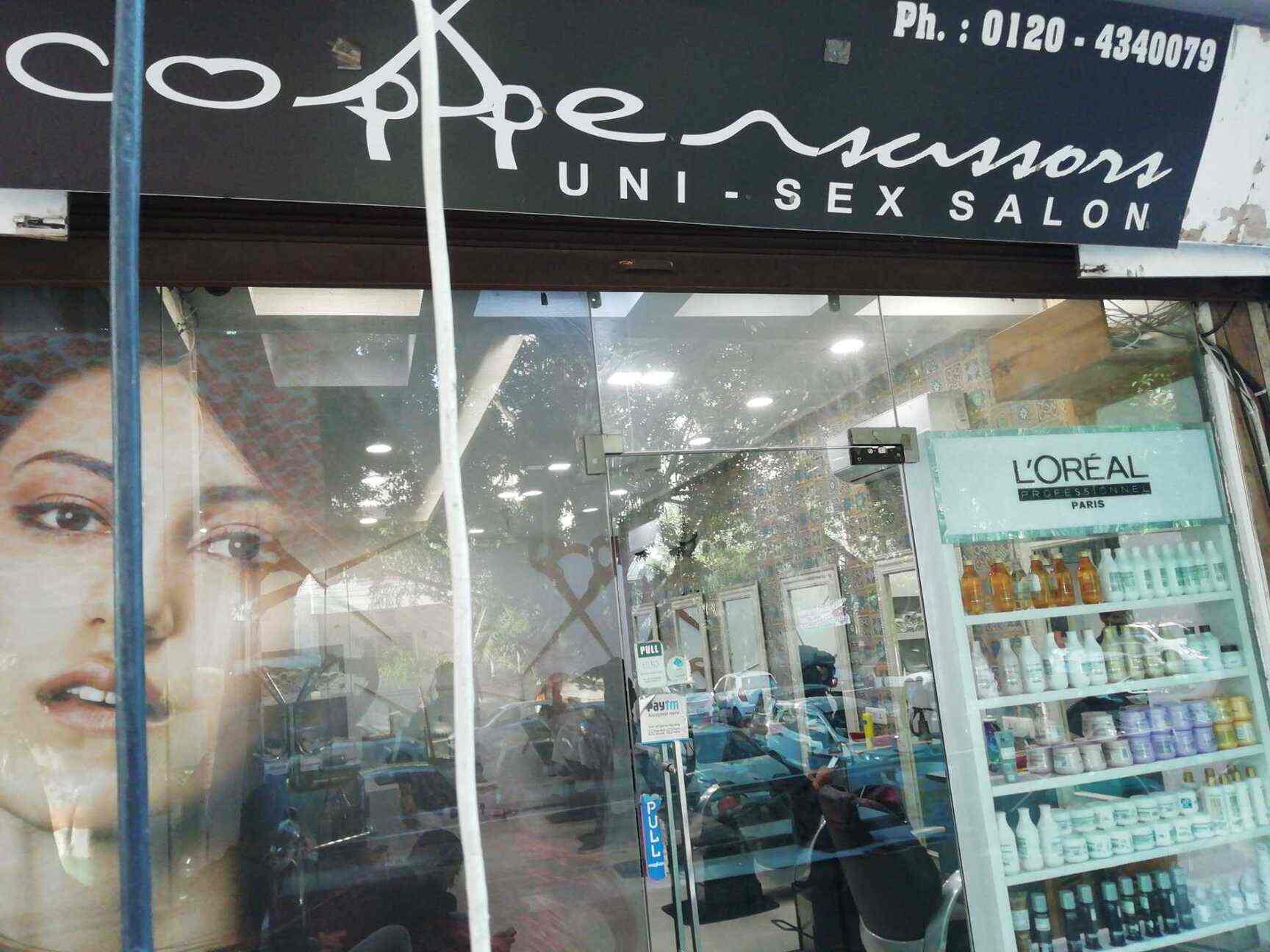 Copper Scissors Unisex Salon in Noida Sector 50,Delhi Best Beauty