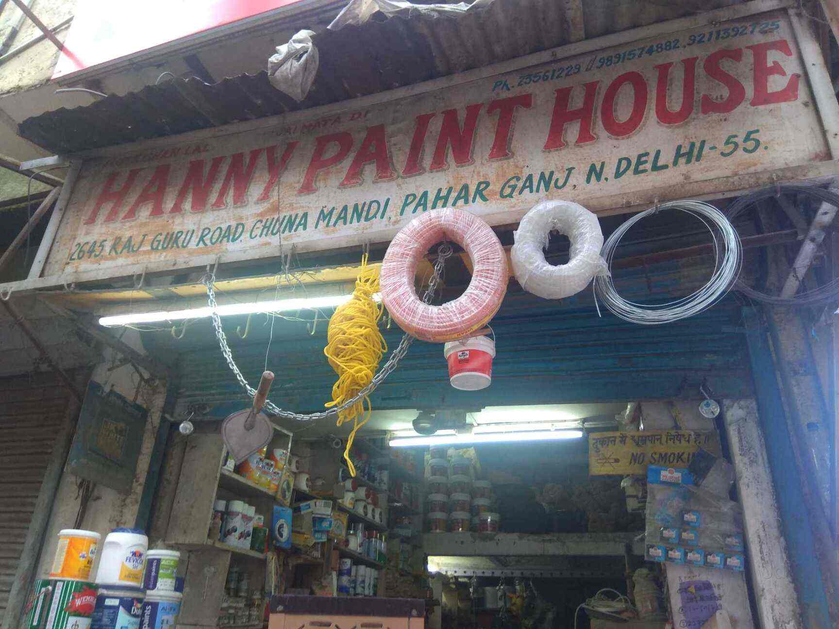 Hanny Paint House in Pahar Ganj,Delhi Best Paint Dealers in Delhi