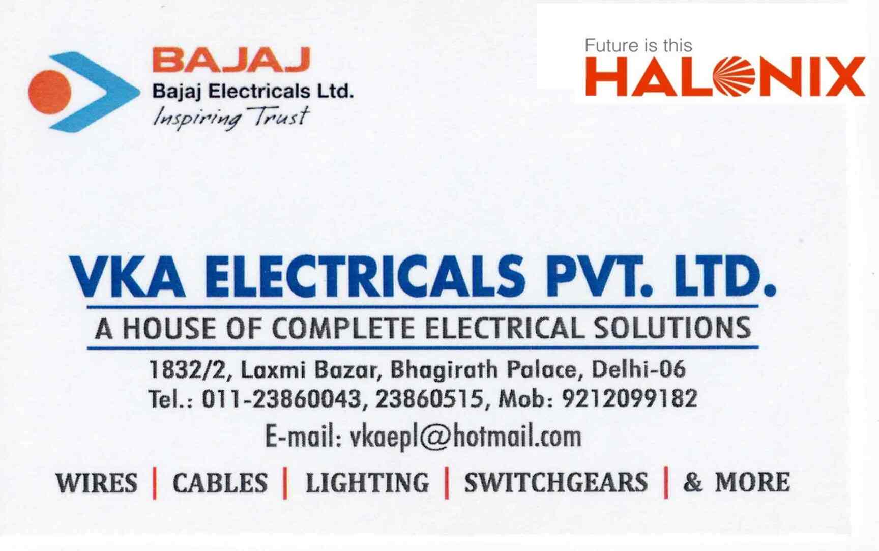 Vka Electricals Pvt Ltd in Bhagirath Palace,Delhi Best Tube Light