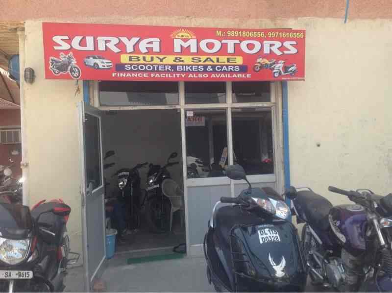 Surya Motors in Rohini,Delhi Best Second Hand Motorcycle Dealers in