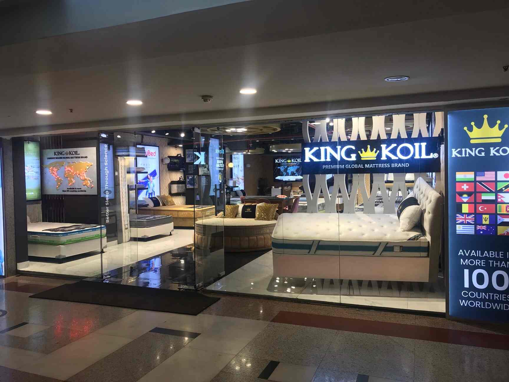 KING KOIL EXCLUSIVE PREMIUM MATTRESS SHOWROOM (GURGAON) in MG Road