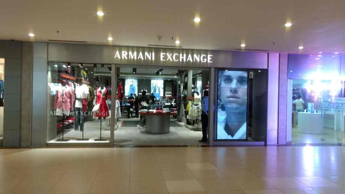 Find list of Armani Exchange Stores in Faridabad Sector 12 Armani