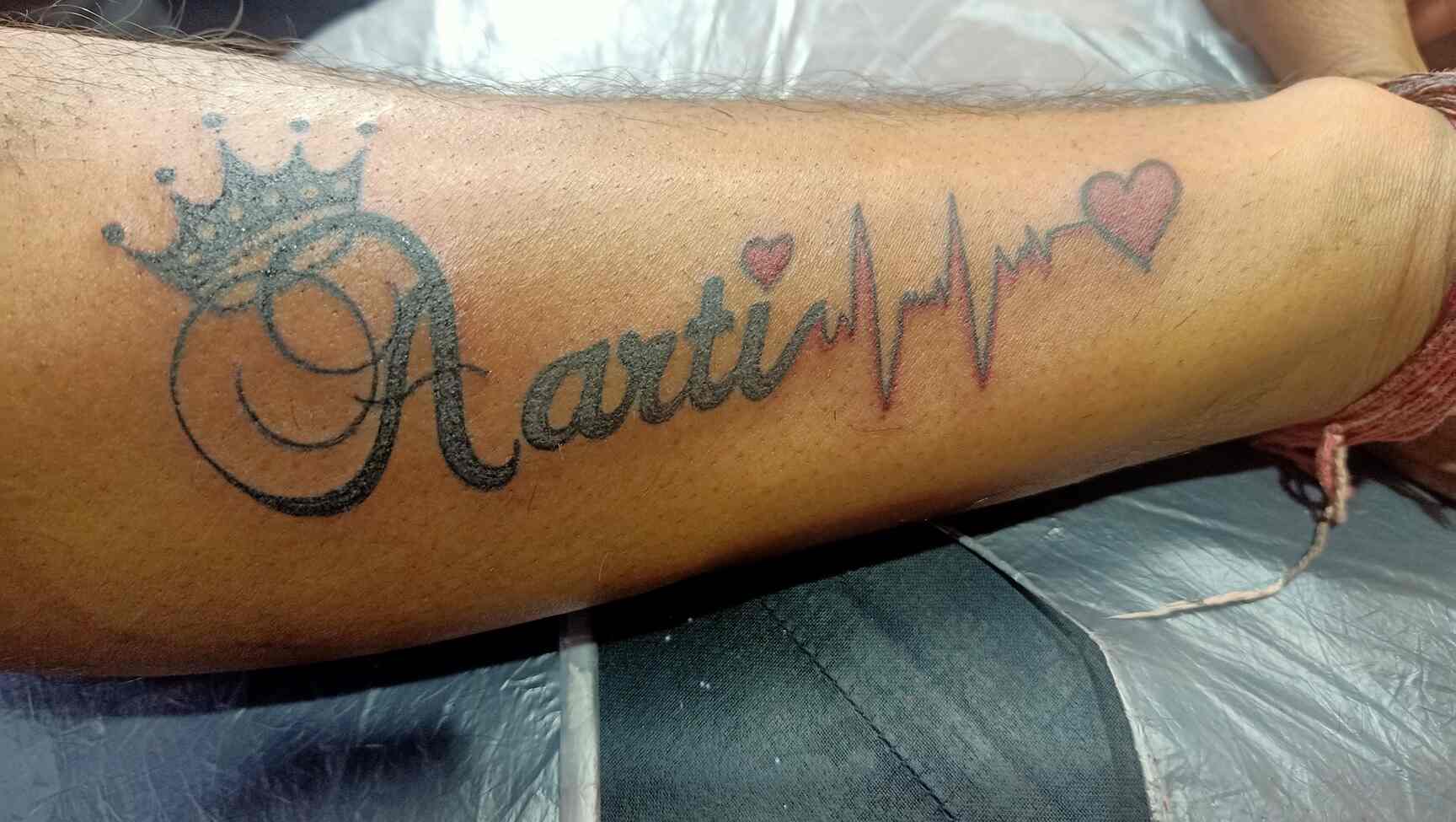 Aarti Name Tattoo Tag Karo Aarti bombaytattoosurat Facebook