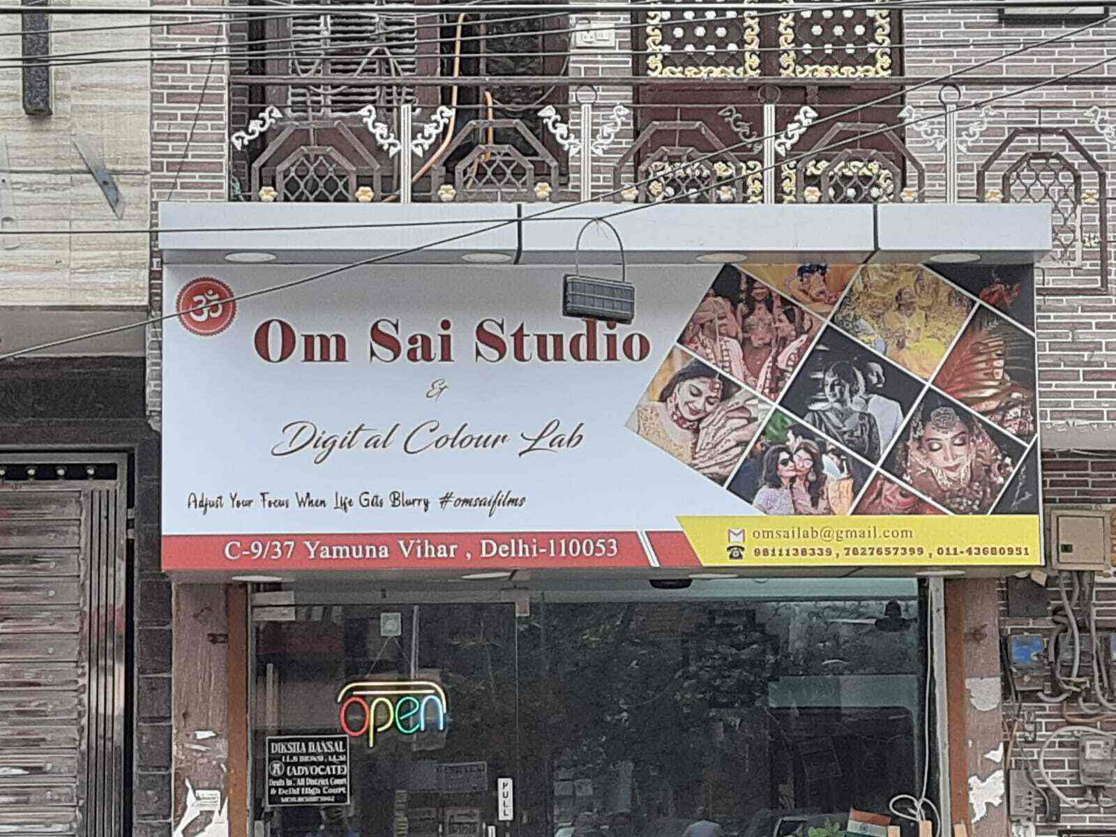 OM SAI Digital Colour Lab & Studio in Yamuna Vihar,Delhi Best Digital