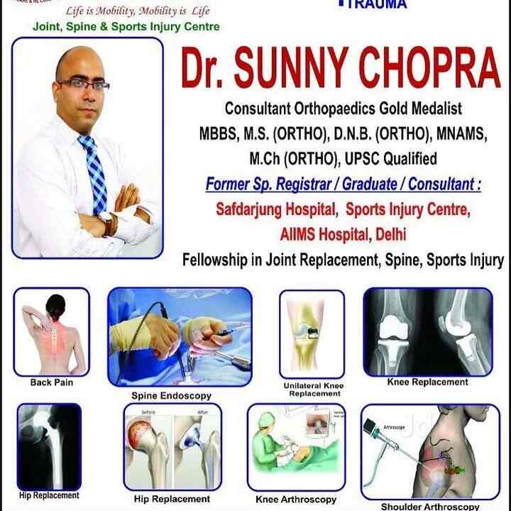 Top Orthopaedic Doctors near Sardar Vallabh Bhai HospitalEast Patel