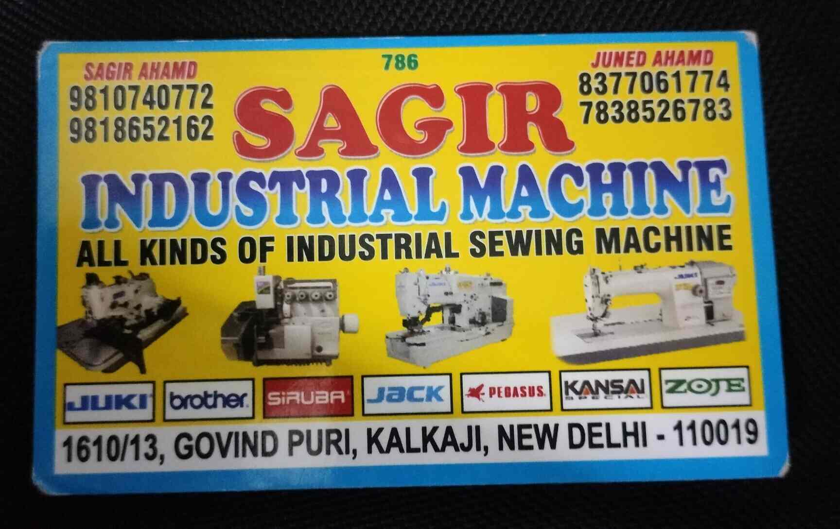Catalogue Sagir Industrial Machine in Govind PuriKalkaji , Delhi