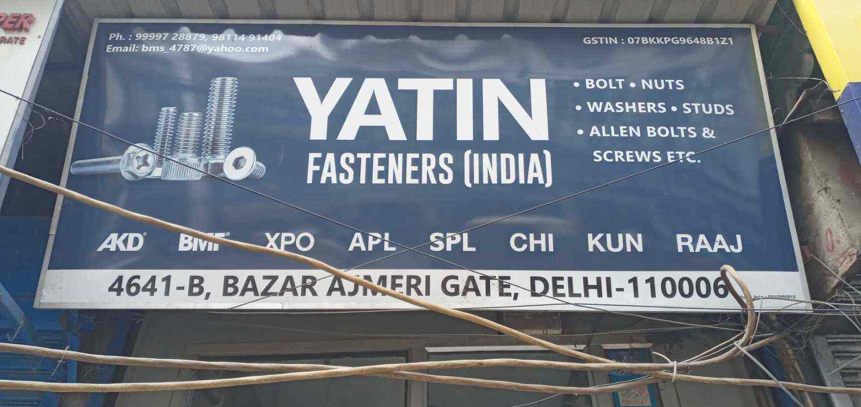 Catalogue Yatin Fasteners (India) in Chawri Bazar , Delhi Justdial