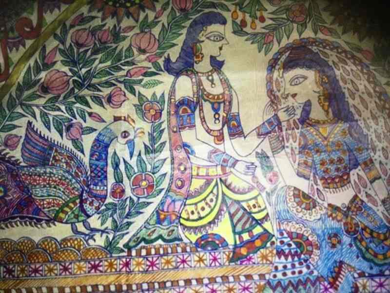 Mithila Painting Classes in Vishnu Garden Gurgaon,Delhi Best