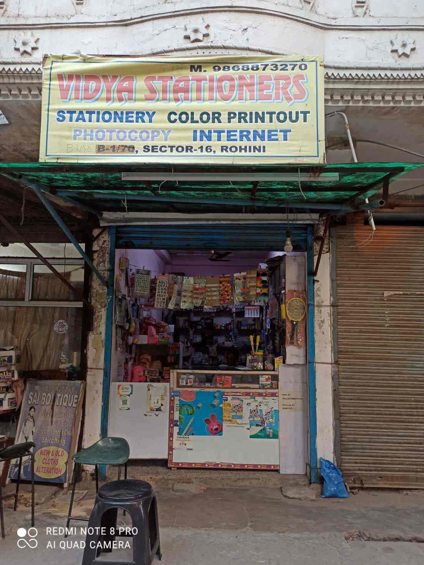 Vidya Stationers in Rohini Sector 16,Delhi Best Stationery Shops in