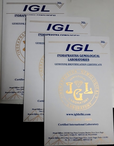 International Gemological Laboratory Igl Diamond Certificate Igl