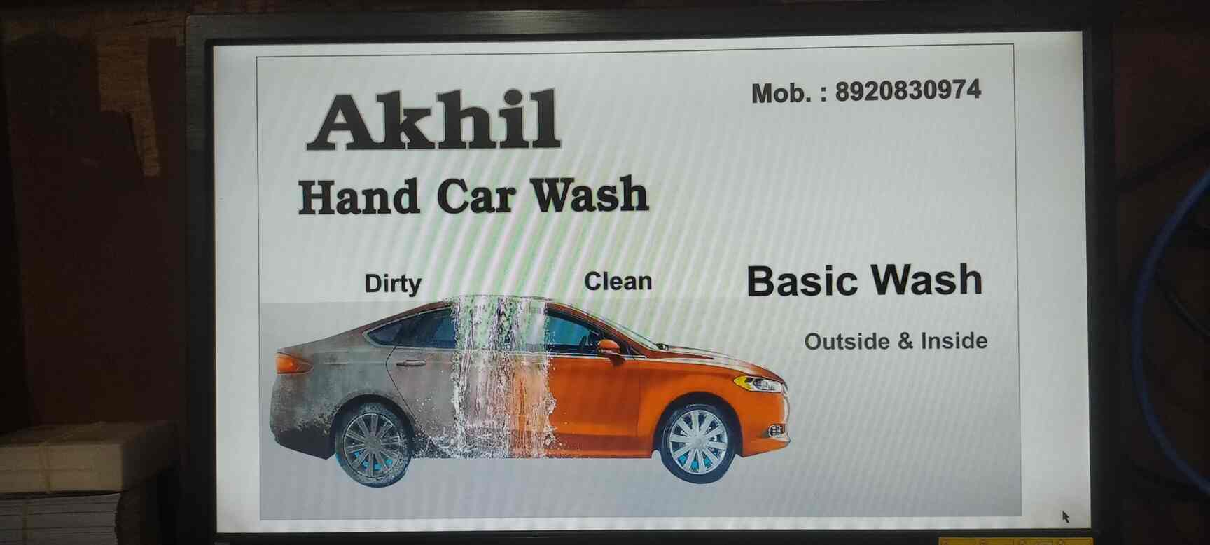 Akhil Hand Car Wash in Kapashera Samalkha Road,Delhi Best Car Washing