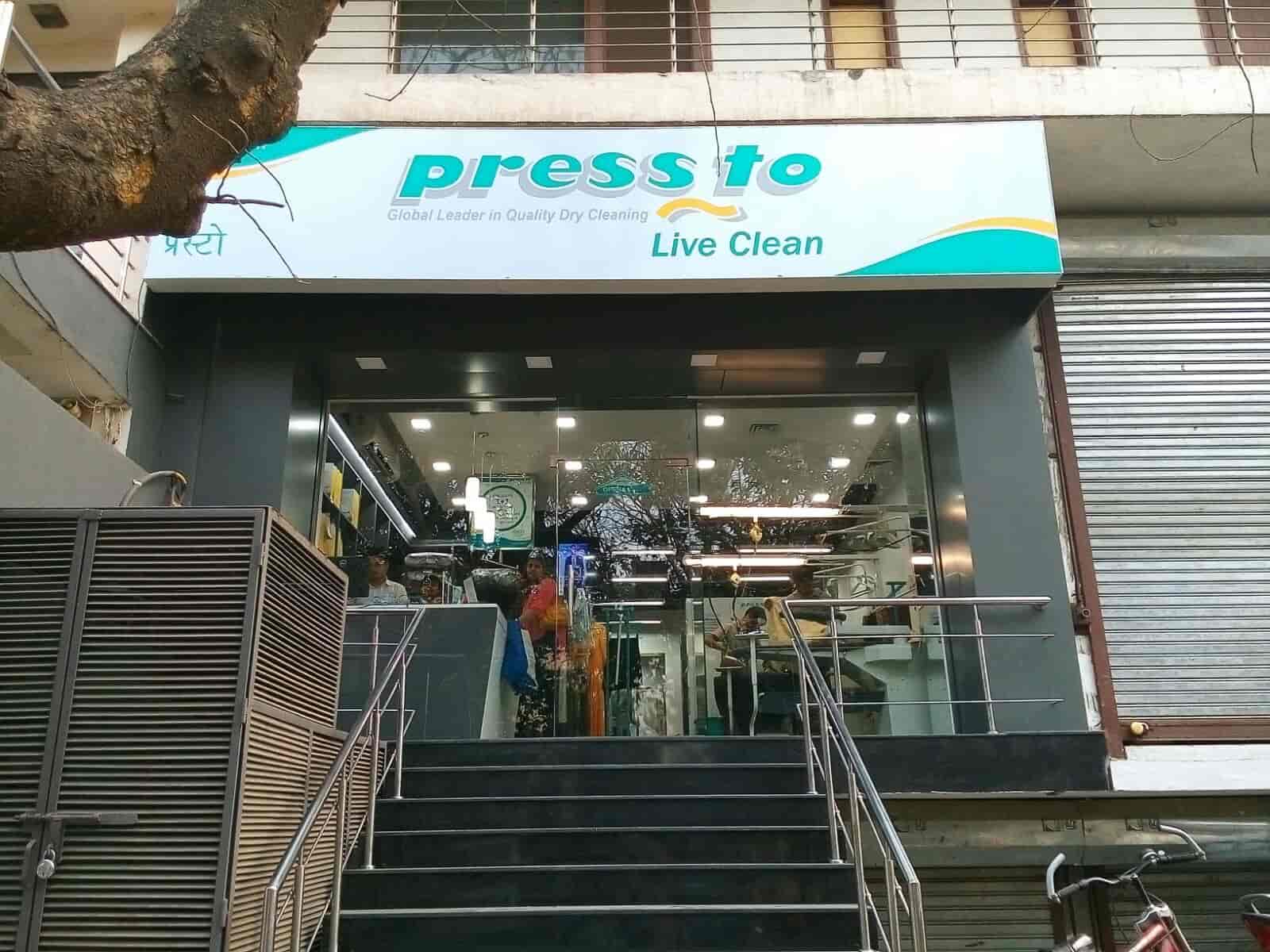 Find list of Pressto Dry Cleaning & Laundry in Delhi Pressto Dry