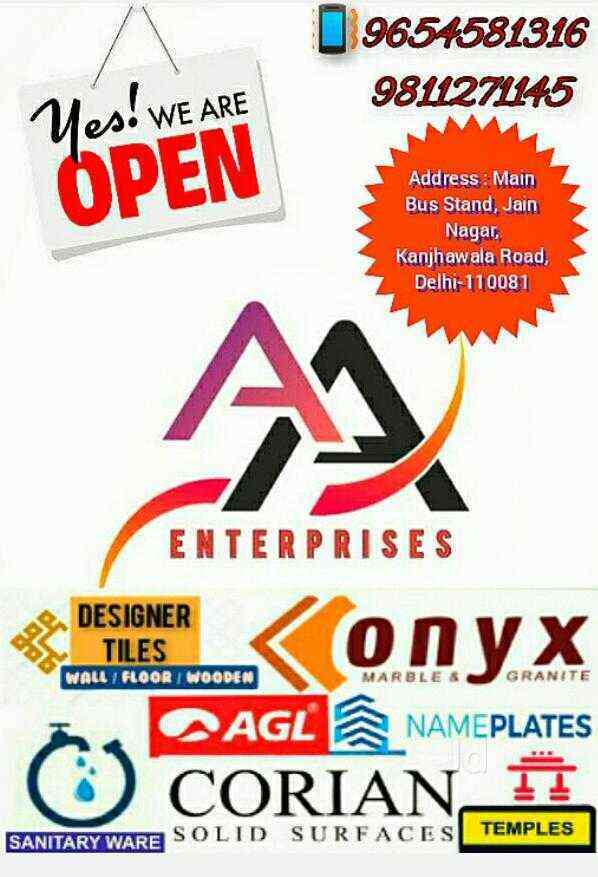 Catalogue A A Enterprises (Corian & Onyx Dealer) in Jain Nagar
