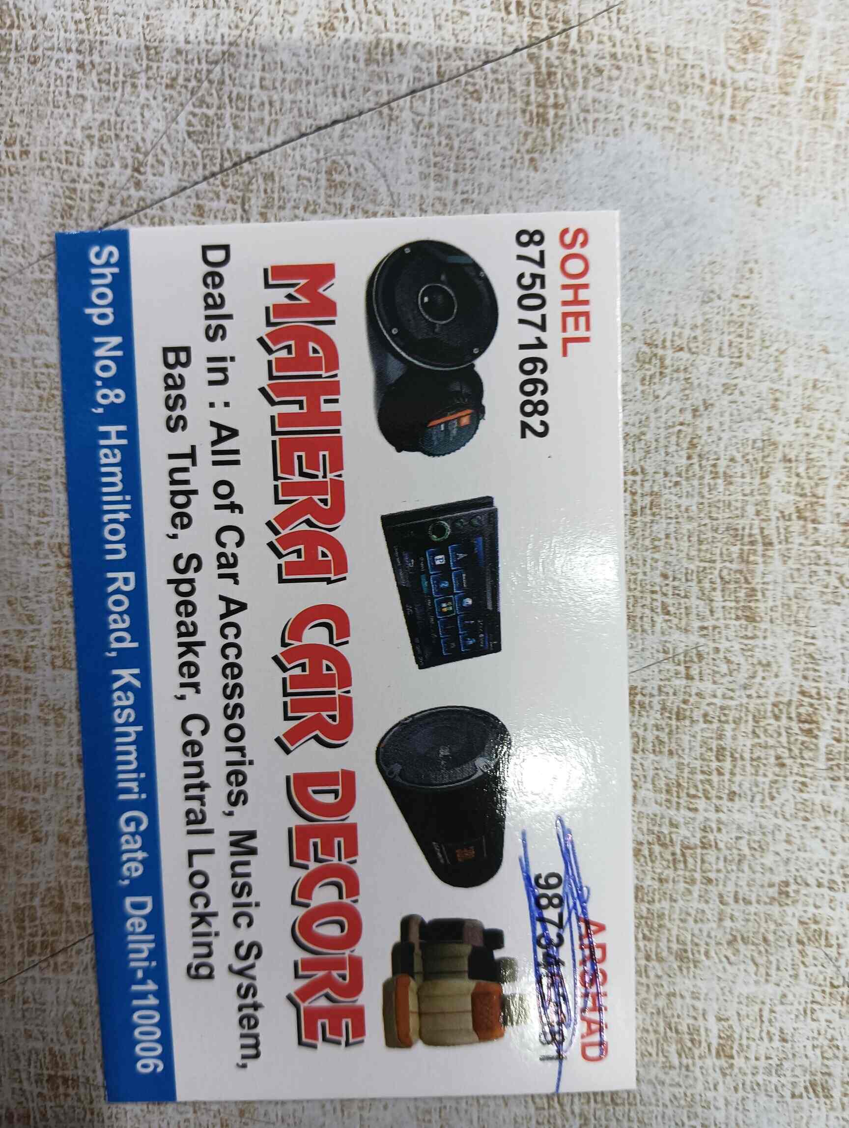 Mahera Car Decore in Kashmere Gate,Delhi Best Car Accessory Dealers