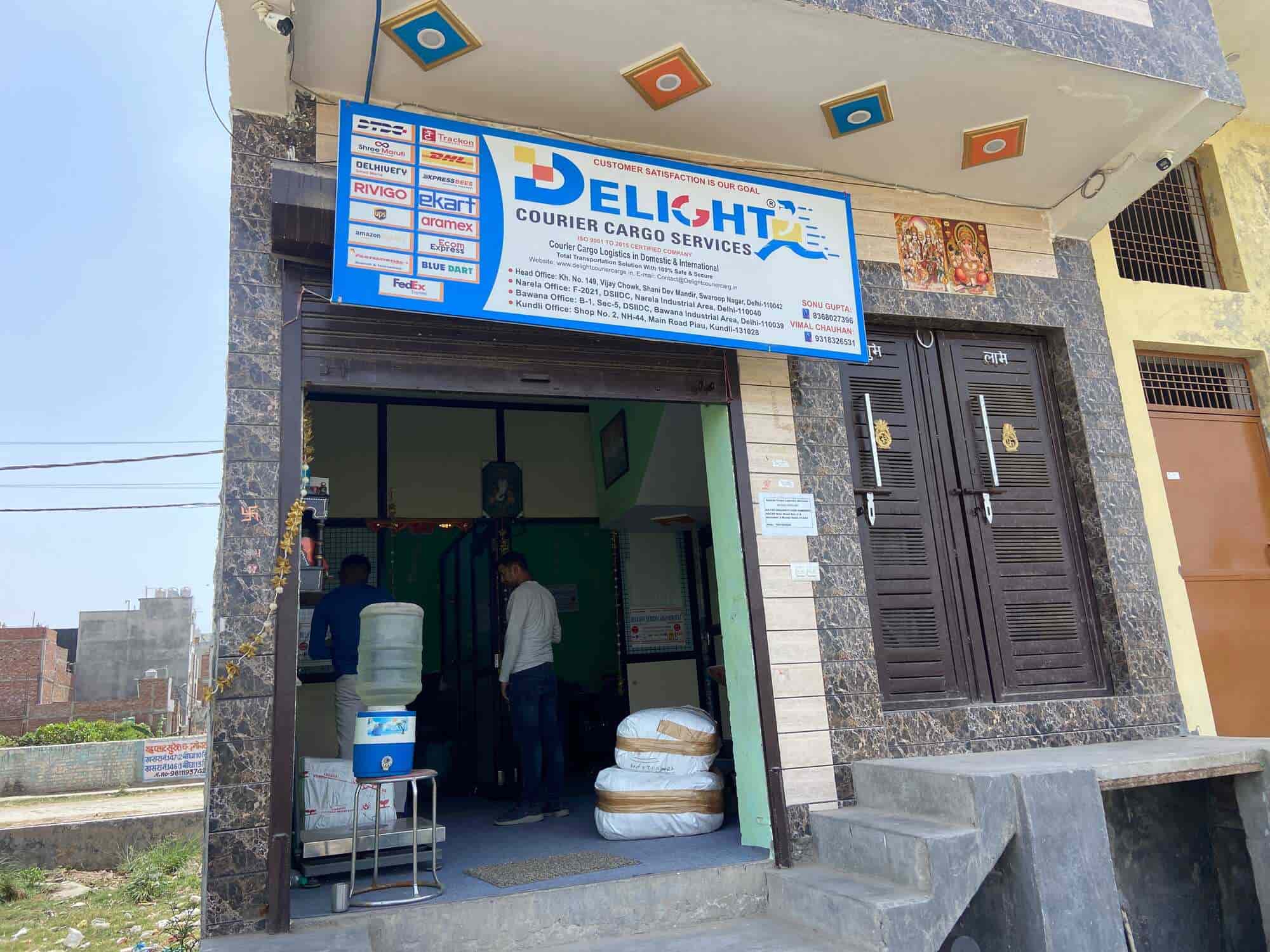 Delight Courier & Cargo Services in Swaroop Nagar,Delhi Best Domestic