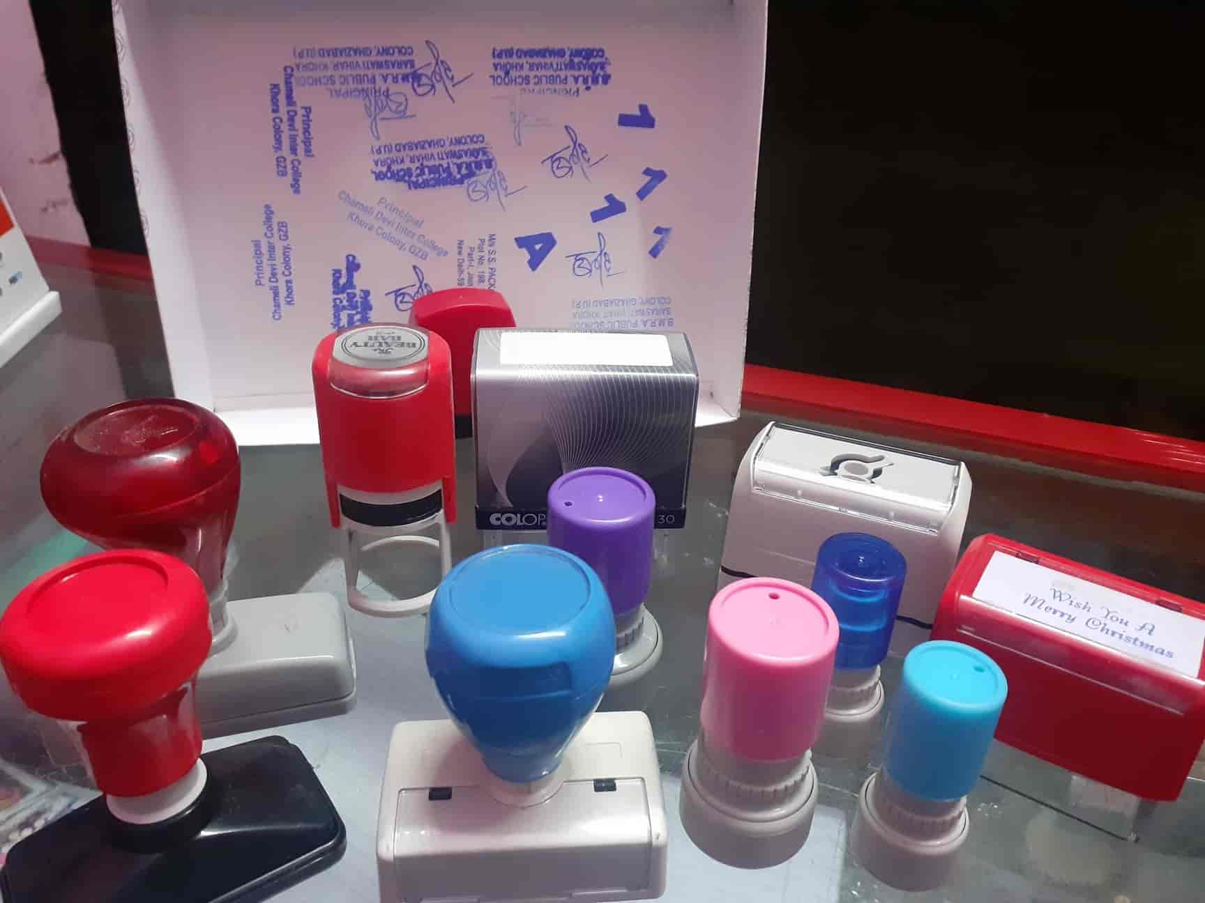 Top Rubber Stamp Manufacturers in Govindpuram Best Stamp Rubber