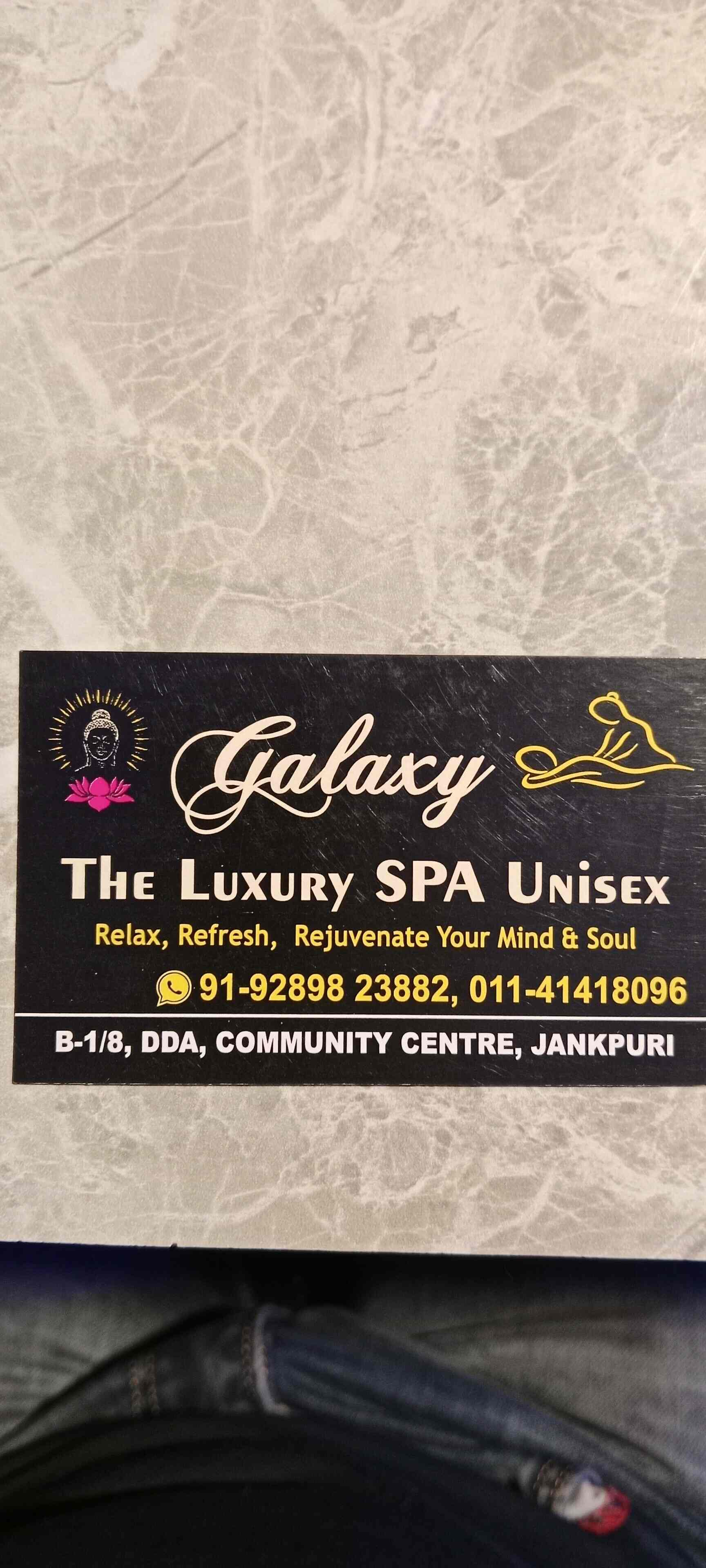 Galaxy The Luxury Spaunisex in Janakpuri,Delhi Best Body Massage