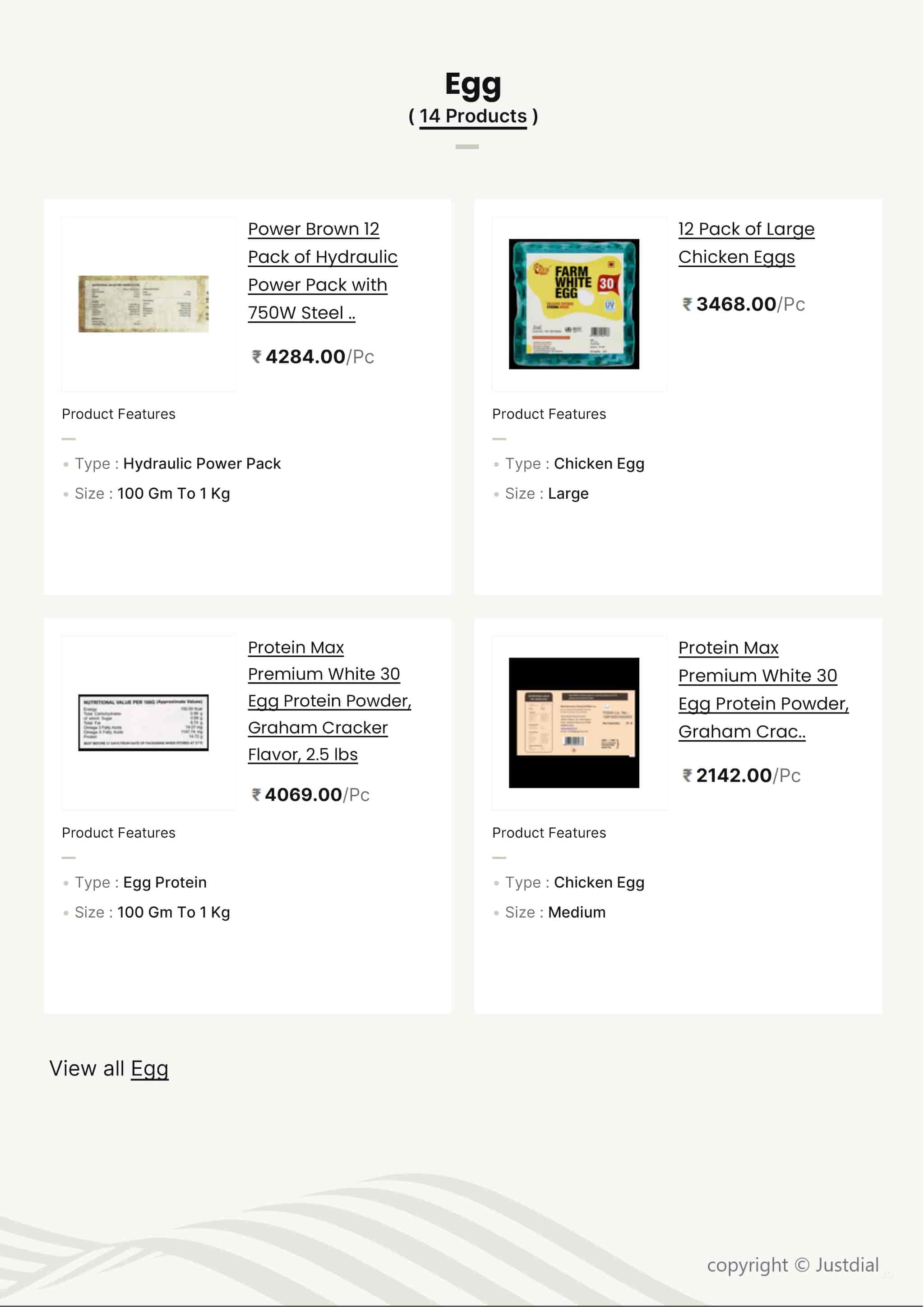 Hen Fruit No-Hatch Herbal Eggs pc in Delhi at ₹ 220 Unit by